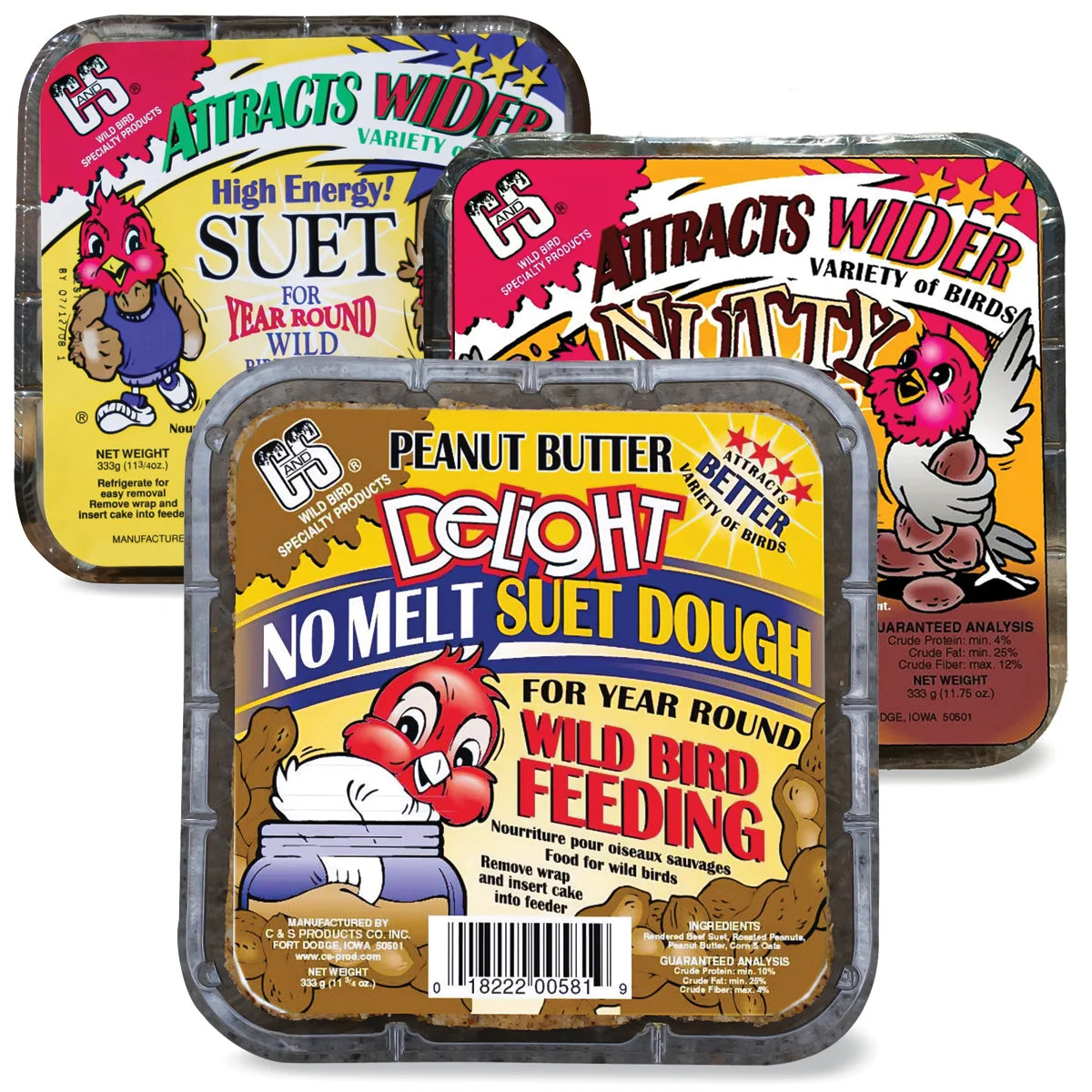 Suet Sampler, Set of 6