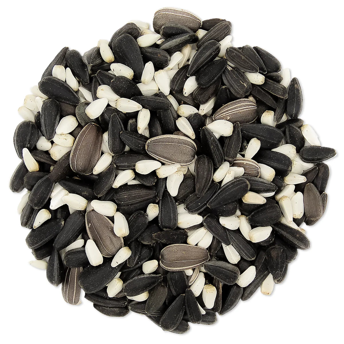 Duncraft Cardinal Blend Wild Bird Seed, 5-lb bag, featuring a nutritious mix of black and white seeds, ideal for attracting cardinals and grosbeaks.