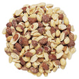 Duncraft Shelled Peanuts Wild Bird Seed, 5-lb bag; close-up of shelled peanuts, ideal for attracting woodpeckers, nuthatches, and jays with high-energy nutrition.