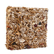 Nuts & Bugs Seed Cake, Small, a compact birdseed block with nuts and mealworms, designed to attract nut-loving birds like woodpeckers and chickadees.