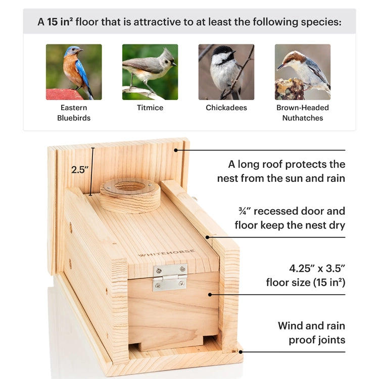 Premium Cedar Bird House