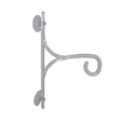 Window Glass Hanger with suction cups and a curved hook for hanging lightweight items on windows, supporting up to 4 lbs for unobstructed birdwatching.