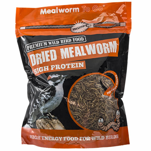 Dried Mealworms, 30 oz. Bag