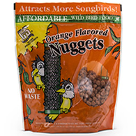 Orange Suet Nuggets, Set of 3