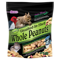 Brown's Unsalted In-Shell Whole Peanuts, 10 lbs.
