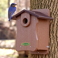 Duncraft Bird-Safe® EZ Observation Bluebird House with Predator Guard