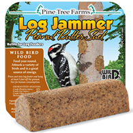 Log Jammer Peanut, 12 Suet Plugs