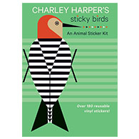 Charley Harper’s Sticky Birds: An Animal Sticker Kit