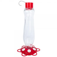 Glass Bottle 32 oz. Hummingbird Feeder