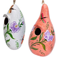 Bugs Gourd Birdhouse, Choose from 2 Colors