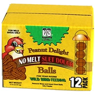 Peanut Delight Suet Balls, 12 pack