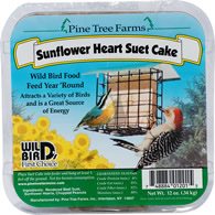 Sunflower Heart Suet Cakes, 12 Cakes