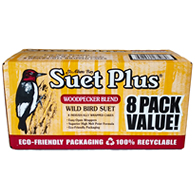 Suet Plus Woodpecker Suet Cakes, 8 Pack