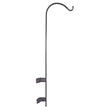 Iron Rail Baluster Mount Hanger with dual black handles, adjustable clamp for 7/16 to 3/4 inch balusters, 36 inches tall, holds up to 30 lbs.