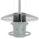Brome Squirrel Buster Weather Guard: A clear plastic cylinder with a round base designed to protect birdseed from wet weather, fits above the Squirrel Buster Plus feeder.