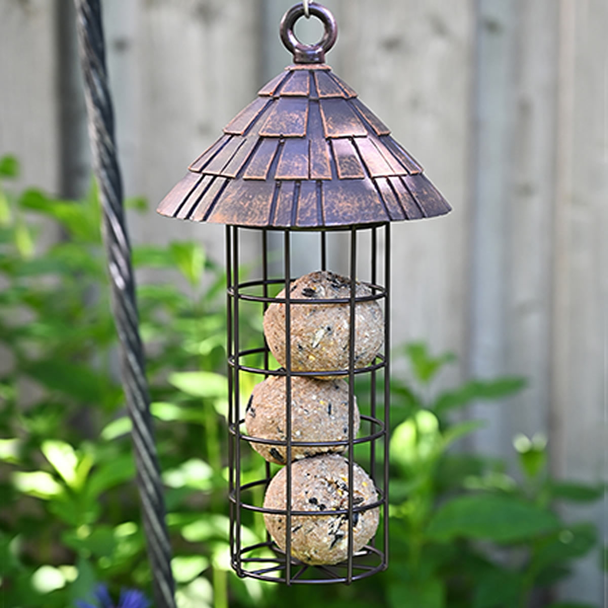 Shingled Suet Ball Feeder