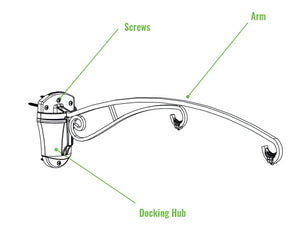 Brome BirdsUP 25" Hanging Bracket