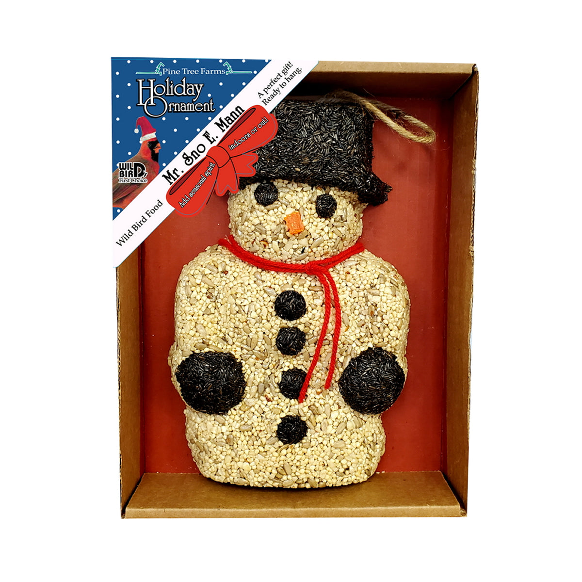 Mr. Birdseed Snowman