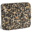 Fruit Berry Nut & Seed Cake for birds, featuring assorted seeds and fruits, compact and easy-to-mount, providing year-round nutrition for various bird species.