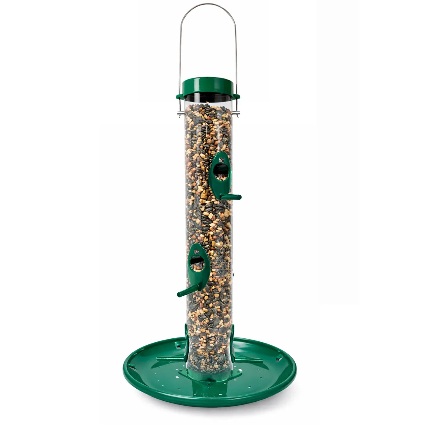 Duncraft Original Tube Feeder with Tray | Bestselling Bird Feeder