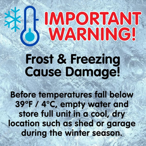 Ceramic Frog Solar Fountain