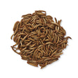 Live Mealworms, 5000, shown in a close-up pile, ideal high-protein bird treat; attracts various bird species, ships live, requires refrigeration.