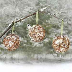 Grapevine Globes, Set of 3