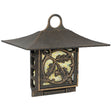 Oak Leaf Suet Feeder with a durable metal cage, intricate oak leaf design, and an oil-rubbed copper roof, holds one suet cake.