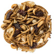 Duncraft Happy Bird Trail Mix Wild Bird Food, 7-1/2 oz. bag, features protein-rich mealworms, peanut chips, and fruit pieces, ideal for attracting and feeding bluebirds.