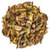 Duncraft Hi-Energy Trail Mix Wild Bird Food, featuring a close-up of mealworms, suet pellets, tree nuts, and seeds, ideal for bird nutrition.
