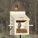 Duncraft Bluebird Move-A-Round Feeder & Pole with chickadee feeding on mealworms, bluebird perched above. Features perch, fly-through openings, and clearview panel.