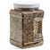 Duncraft Dried Mealworms, 12 oz., shown in a plastic container with brown insects, ideal for feeding insect-eating birds year-round.