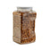 Duncraft Dried Mealworms, 20 oz. container, showcasing brown mealworms inside a clear plastic container with a lid, perfect for bird feeding.