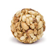 Duncraft Peanut Wild Bird Seed Balls: Close-up of a round seed ball made of peanut bits, perfect for easy bird feeding.