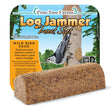 Close-up of Log Jammer Insect, 12 Suet Plugs designed for log jammer feeders, featuring ground peanuts, cracked corn, and dehydrated insects.