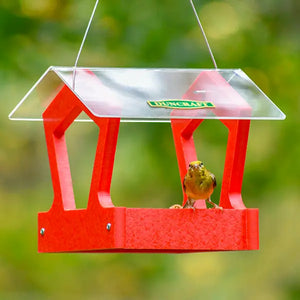Duncraft Heritage Platform Feeder, Red