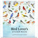 A Bird Lover’s Sticker Book cover featuring watercolor bird illustrations like hummingbirds and cardinals, showcasing over 675 hand-painted stickers for bird enthusiasts.