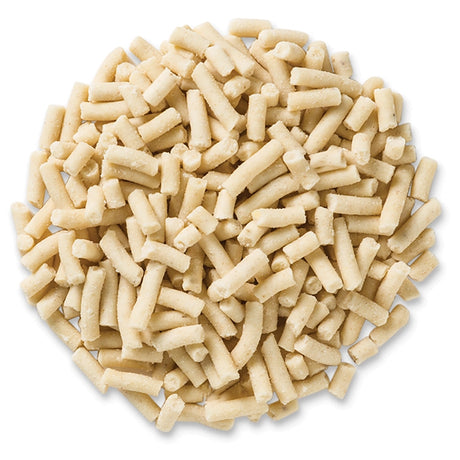 Suet To Go Mealworm Pellets: small, dry tubular pasta-like pieces, ideal for bird feeding. High-energy, easy-to-handle, resealable 1.21 lb. bag for year-round use.