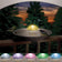 Aurora Water Wiggler with colorful lights creates ripples in birdbaths, attracting birds. Features a silent agitator and automatic color-changing dome.