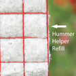 Hummer Helper Refill close-up, showcasing pre-cut natural cotton fibers for bird nesting, ideal for hummingbirds, Goldfinches, and Titmouse.