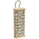Bird Nester: Wooden frame with rope, filled with soft cotton tufts and aspen fibers for birds to nest comfortably.