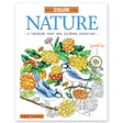 Book cover for Seek, Color, Find Nature: A Treasure Hunt and Coloring Adventure featuring birds and flowers in vibrant, intricate illustrations by Robin Pickens.