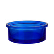 Replacement Glass Feeder Dish, Cobalt Blue, for Couronne bird feeders, ideal for holding water, mealworms, seeds, suet nuggets, or jelly.