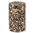 Fruitberry Nut Seed Log, Regular: a large rectangular block of various grains and seeds, designed to attract diverse birds with its high-energy ingredients.