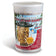 Mealworm Banquet Classic Seed Log, Regular, featuring seeds, nuts, and mealworms for attracting diverse songbirds, visible in a plastic tub with detailed label.