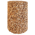 Duncraft Supreme Safflower Seed Cylinder Large, a compact, log-shaped birdseed block, ideal for attracting cardinals and chickadees, designed to deter squirrels.