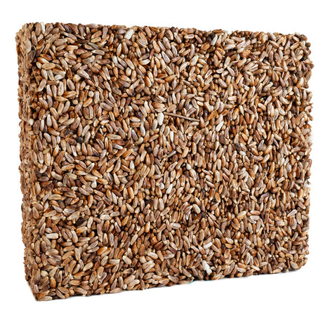 Supreme Safflower Seed Cake, Large, featuring a compact design of nutrient-rich safflower seeds for attracting birds like cardinals while deterring squirrels.