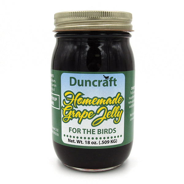 Duncraft Grape Jelly for Orioles | Non-GMO | 18 oz. | Duncraft