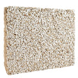 Duncraft Safflower Seed Cake, Large, a rectangular block packed with white safflower grains, ideal for attracting cardinals and chickadees, fits jumbo feeders.