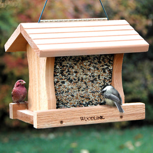 Deluxe Cedar Hopper Feeder